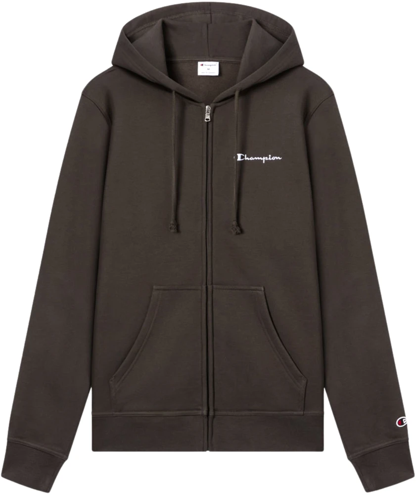 Bluza vyriška Champion Hooded Full Zip Sweatshirt ruda 221794 GS509 (L)