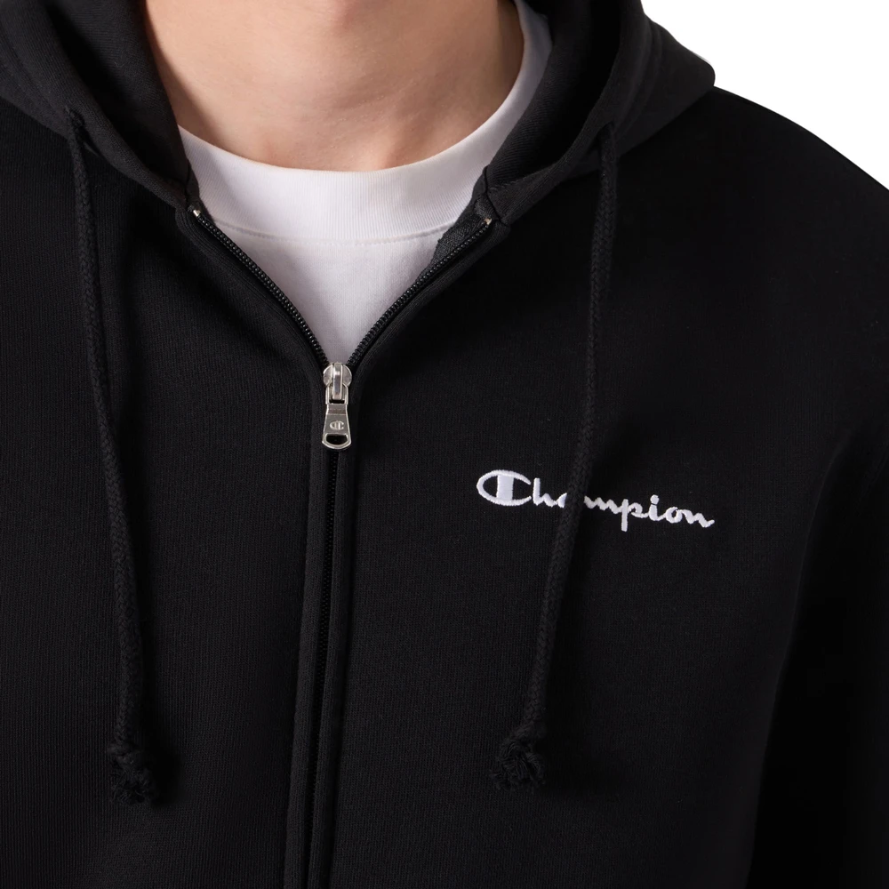 Bluza vyriška Champion Hooded Full Zip Sweatshirt juoda 221794 KK001 (2XL)