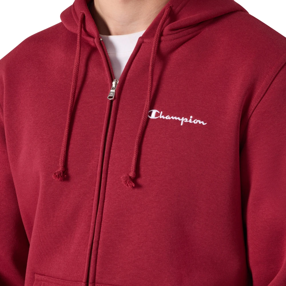 Bluza vyriška Champion Hooded Full Zip Sweatshirt raudona 221794 RS508 (L)