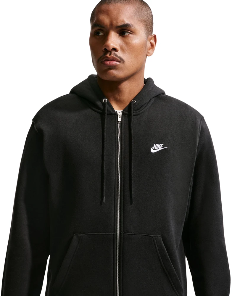 Bluza vyriška Nike Club BB FZ Hoodie juoda FN3861 010 (L)