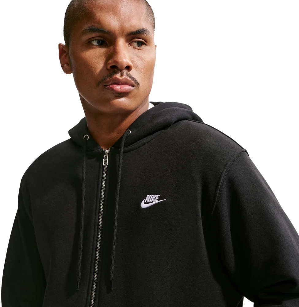 Bluza vyriška Nike Club BB FZ Hoodie juoda FN3861 010 (L)