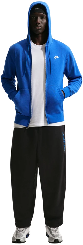 Bluza vyriška Nike Club BB FZ Hoodie mėlyna FN3861 480 (L)