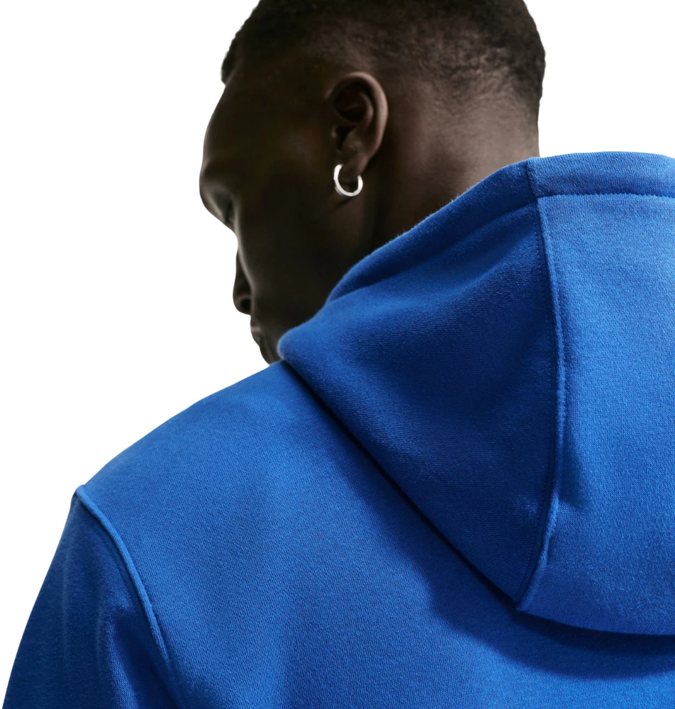 Bluza vyriška Nike Club BB FZ Hoodie mėlyna FN3861 480 (L)