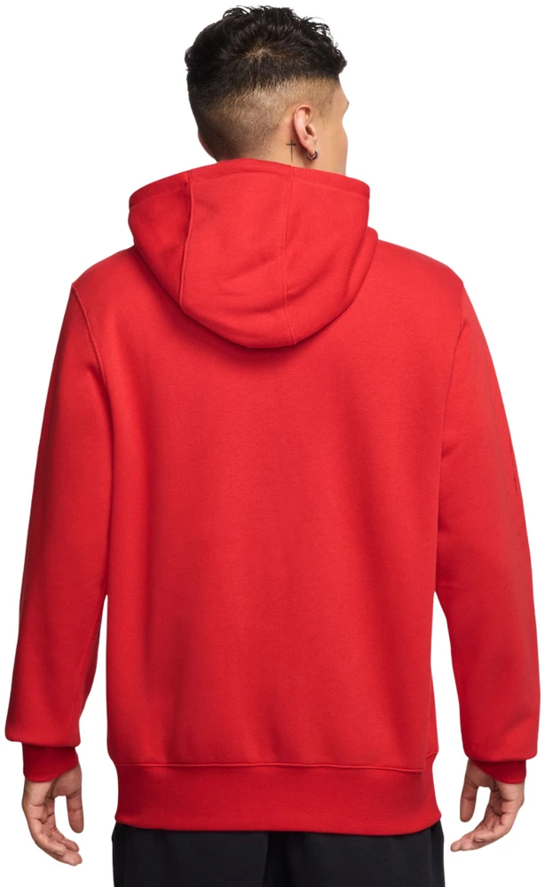 Bluza vyriška Nike Club BB FZ Hoodie raudona FN3861 657 (XL)