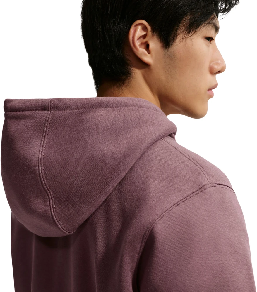 Bluza vyriška Nike Club BB FZ Hoodie ruda FN3861 502 (M)