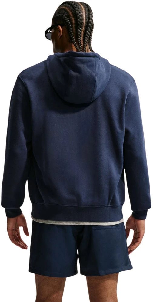 Bluza vyriška Nike Club BB FZ Hoodie tamsiai mėlyna FN3861 451 (S)