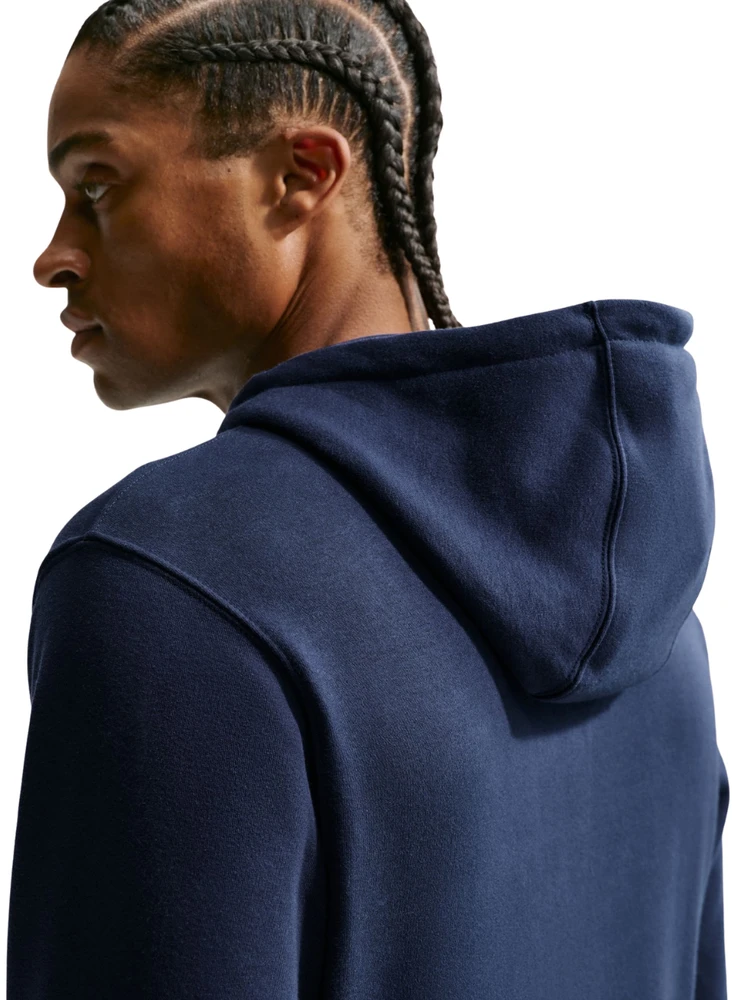 Bluza vyriška Nike Club BB FZ Hoodie tamsiai mėlyna FN3861 451 (S)