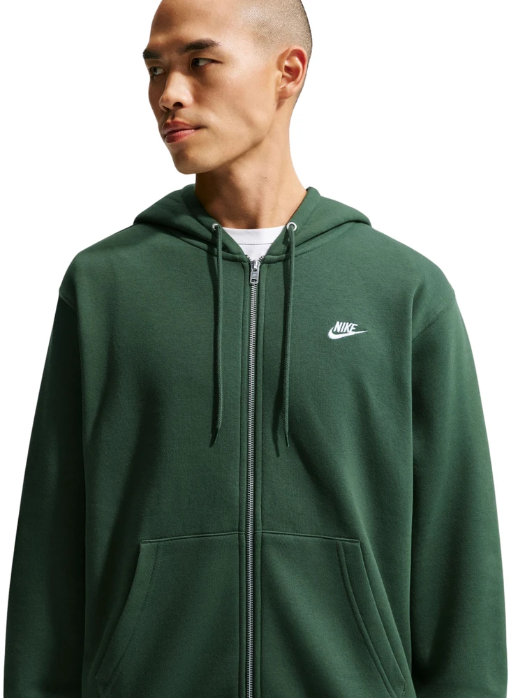 Bluza vyriška Nike Club BB FZ Hoodie žalia FN3861 323 (2XL)
