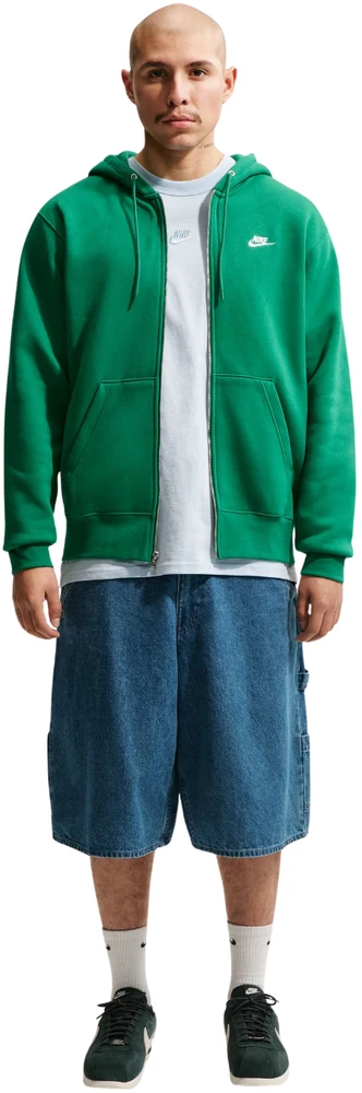 Vyrų džemperis su gobtuvu Nike Club BB FZ, žalias, FN3861 365