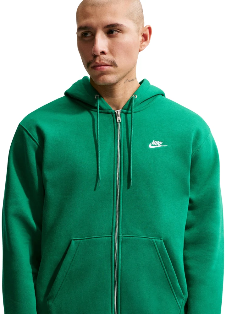 Vyrų džemperis su gobtuvu Nike Club BB FZ, žalias, FN3861 365