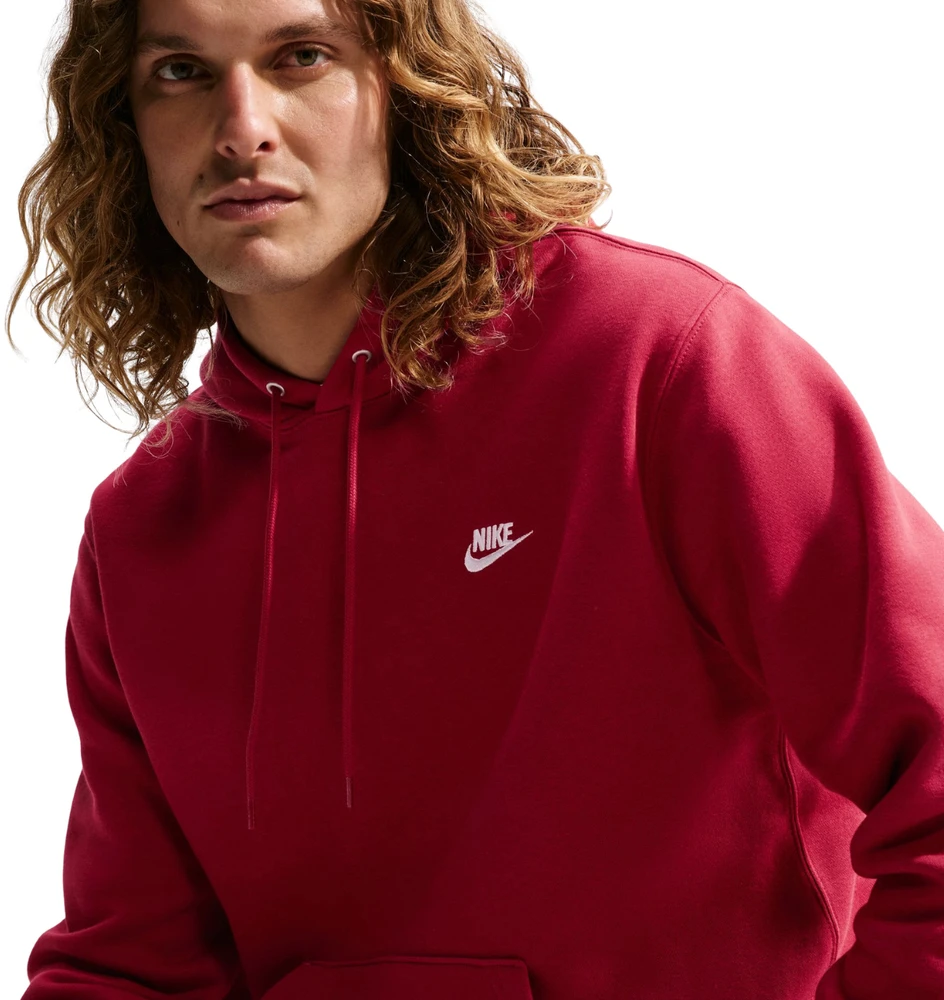 Bluza vyriška Nike Club BB raudona FN3859 608 (M)