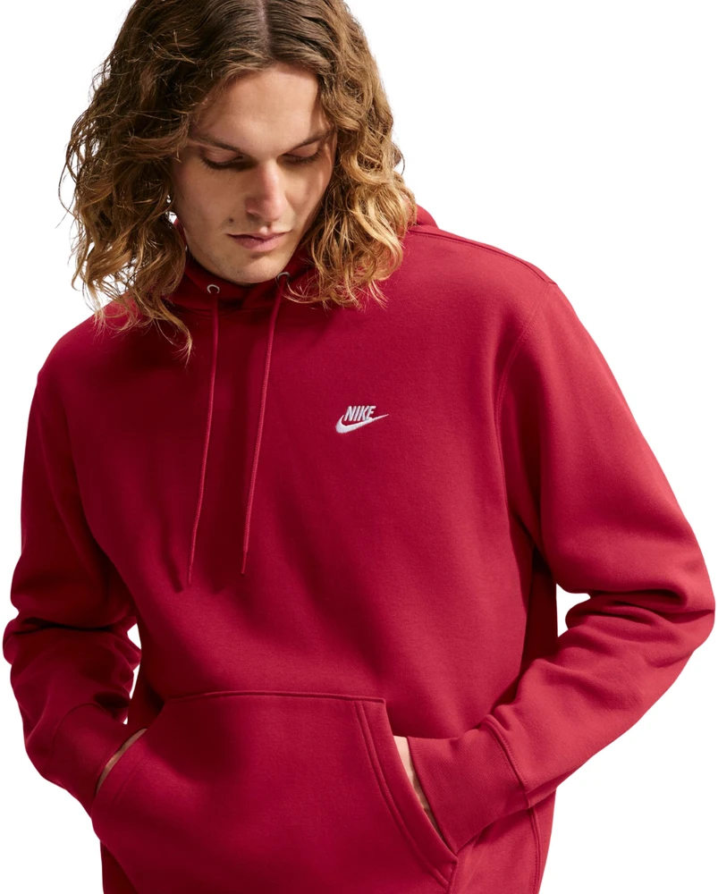 Bluza vyriška Nike Club BB raudona FN3859 608 (M)