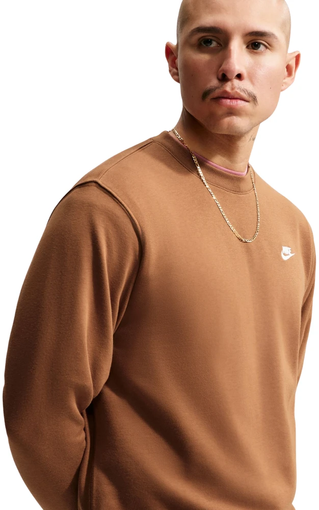Bluza vyriška Nike Club FT jasny ruda FN3888 270 (S)