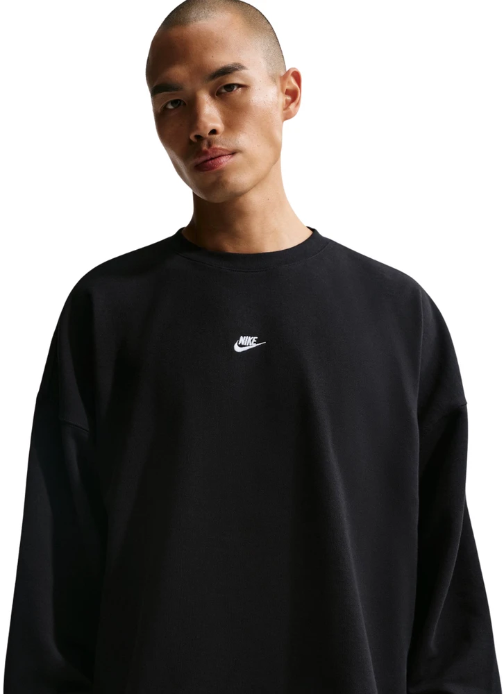 Bluza vyriška Nike Club FT OS Crew juoda IF0747 010 (XL)