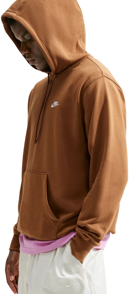 Bluza vyriška Nike Club FT PO Hoodie jasny ruda FN3866 270 (2XL)