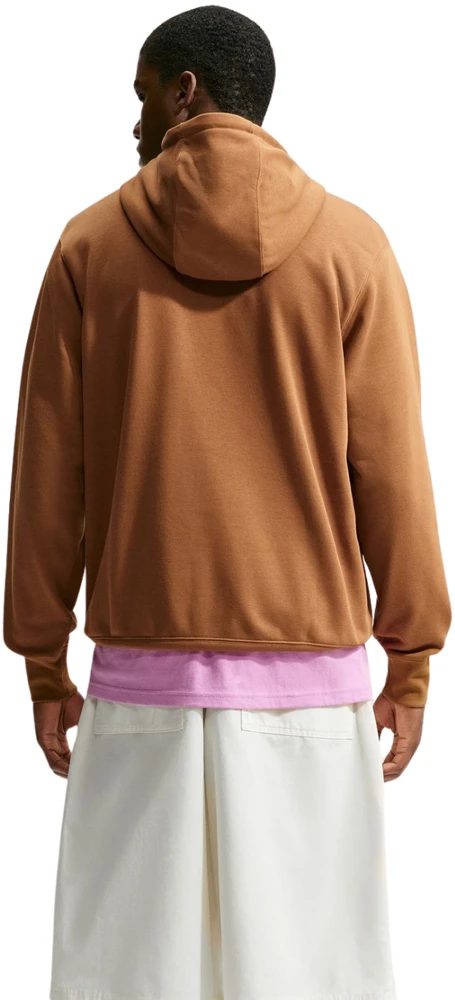 Bluza vyriška Nike Club FT PO Hoodie jasny ruda FN3866 270 (2XL)