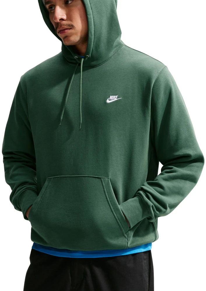 Bluza vyriška Nike Club FT PO Hoodie žalia FN3866 323 (M)