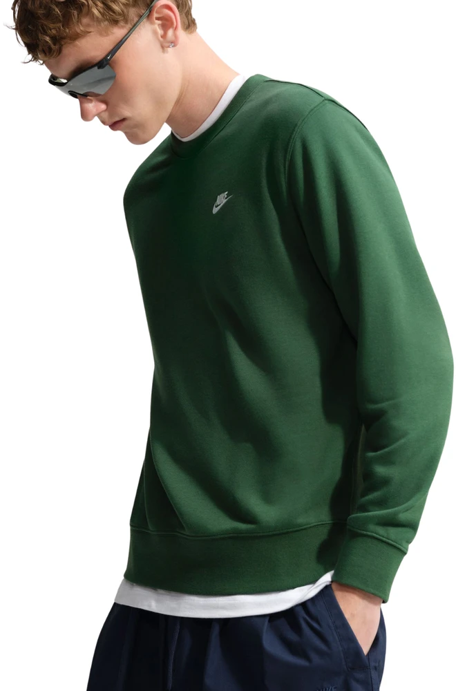 Bluza vyriška Nike Club FT žalia FN3888 323 (M)
