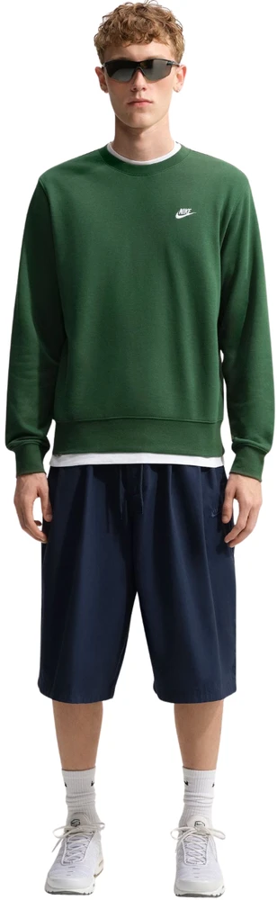 Bluza vyriška Nike Club FT žalia FN3888 323 (M)