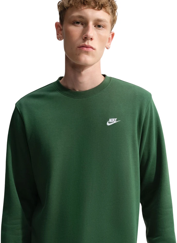 Bluza vyriška Nike Club FT žalia FN3888 323 (M)