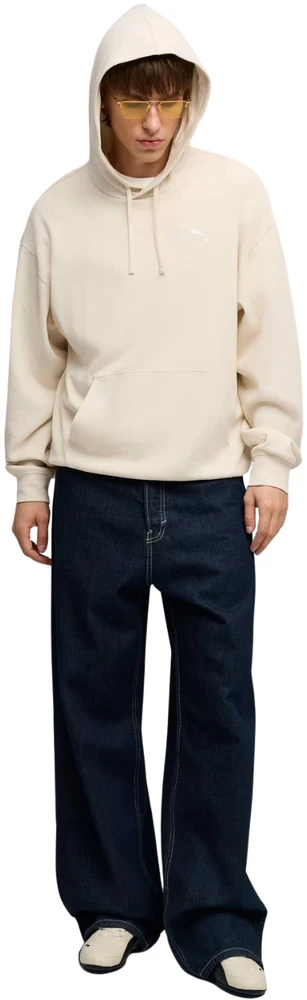 Bluza vyriška Puma ESS Elevated Relaxed Hoodie smėlio sp. 692019 87 (S)