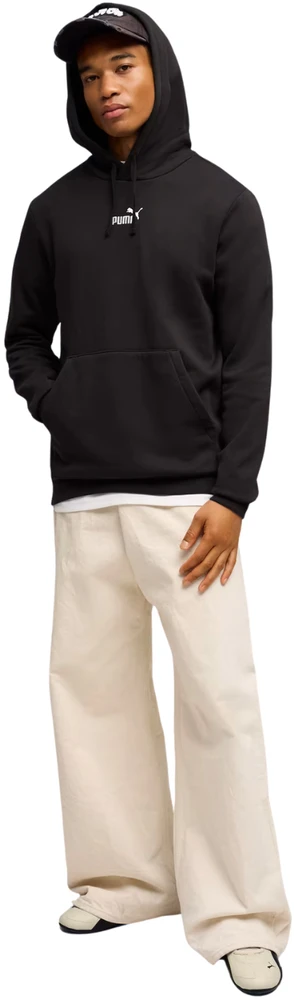 Bluza vyriška Puma ESS Small No.1 Logo Hoodie juoda 692914 01 (S)