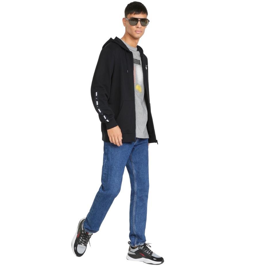 Puma ESS+ Tape Full-Zip Hoodie TR juodas 848768 01