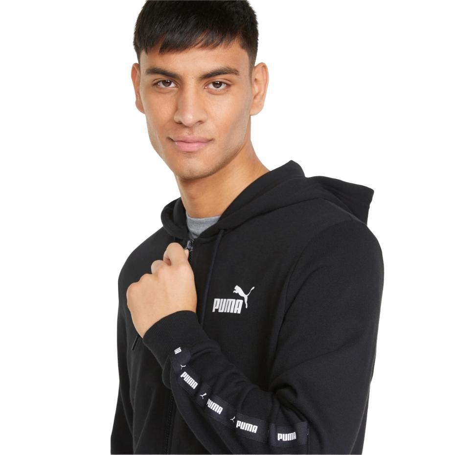 Puma ESS+ Tape Full-Zip Hoodie TR juodas 848768 01