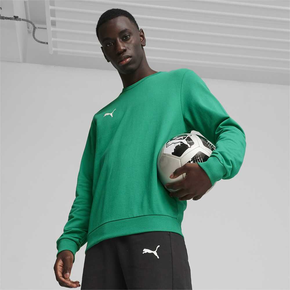 Bluza vyriška Puma Team Goal Casuals Crew Neck Sweat juoda 658592 03 (L)