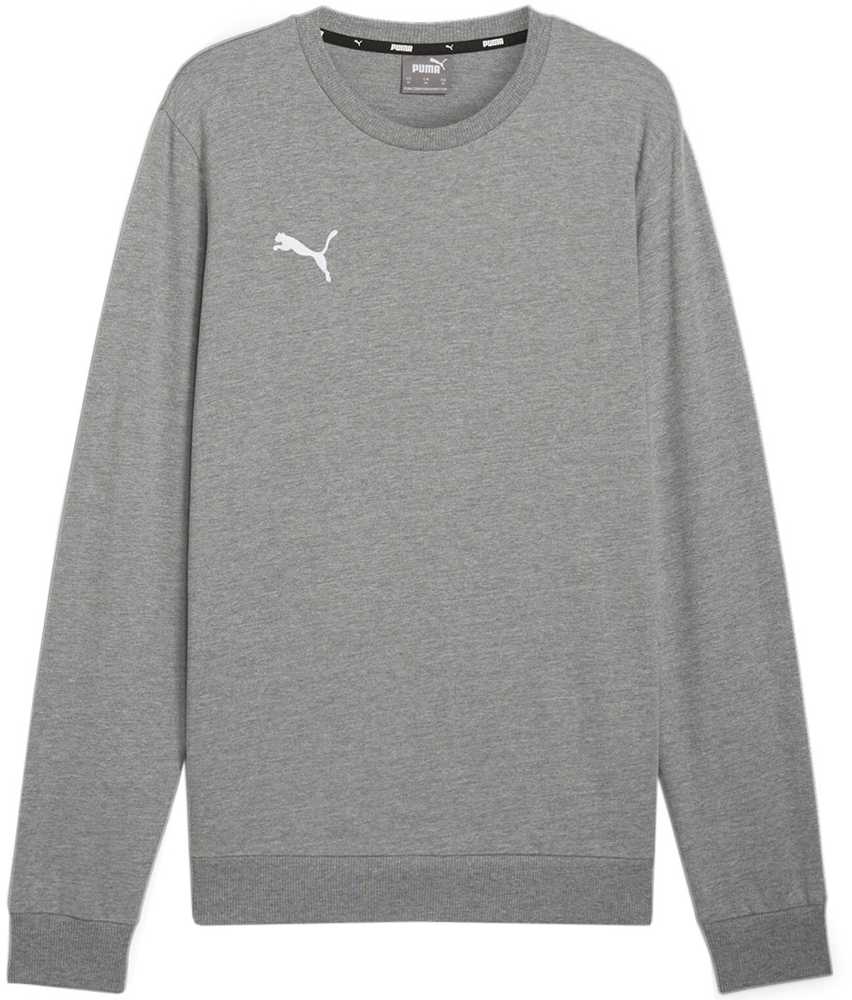 Bluza vyriška Puma Team Goal Casuals Crew Neck Sweat pilka 658592 33 (M)