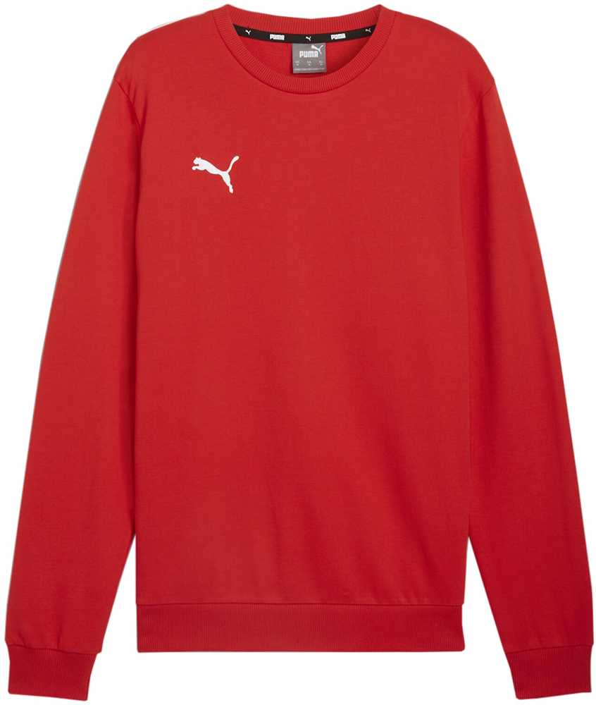 Bluza vyriška Puma Team Goal Casuals Crew Neck Sweat raudona 658592 01 (M)