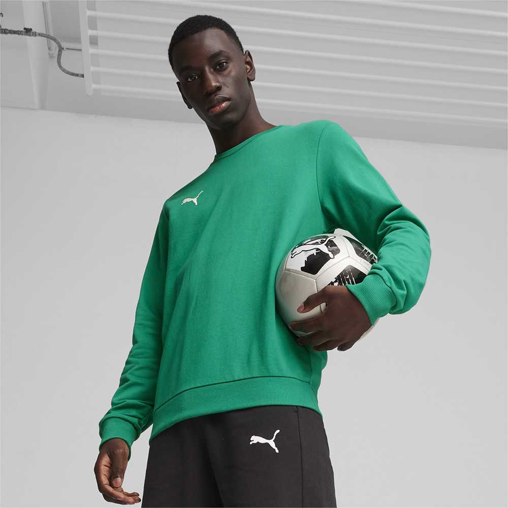 Bluza vyriška Puma Team Goal Casuals Crew Neck Sweat juoda 658592 03 (2XL)