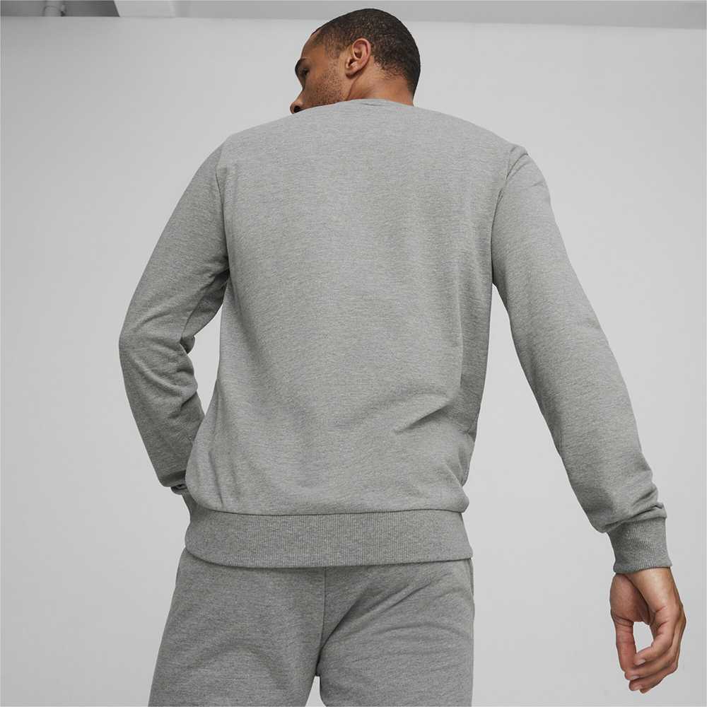 Bluza vyriška Puma Team Goal Casuals Crew Neck Sweat pilka 658592 33 (M)