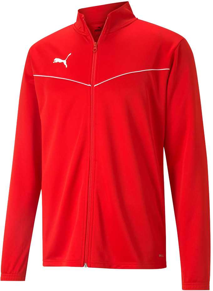 Bluza vyriška Puma teamRISE Training Poly Jacket raudona 657392 01 (S)