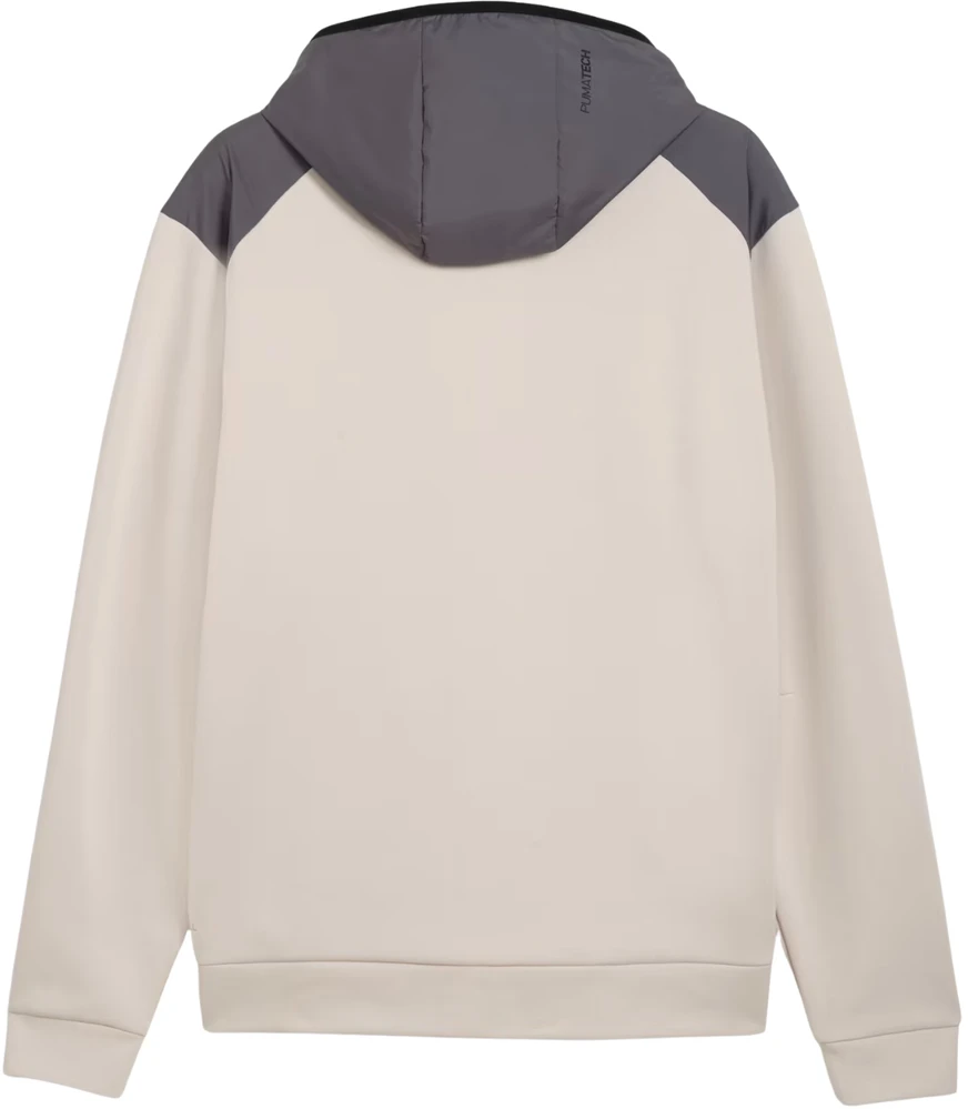 Bluza vyriška Puma Tech Material Mix Full-Zip Hoodie smėlio sp. 694490 82 (XL)