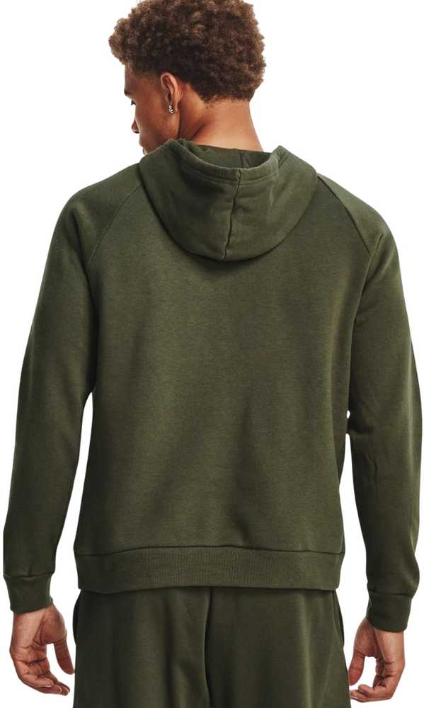 Vyrų Under Armour Rival Fleece Logo HD džemperis, alyvuogių spalvos 1379758 390 M