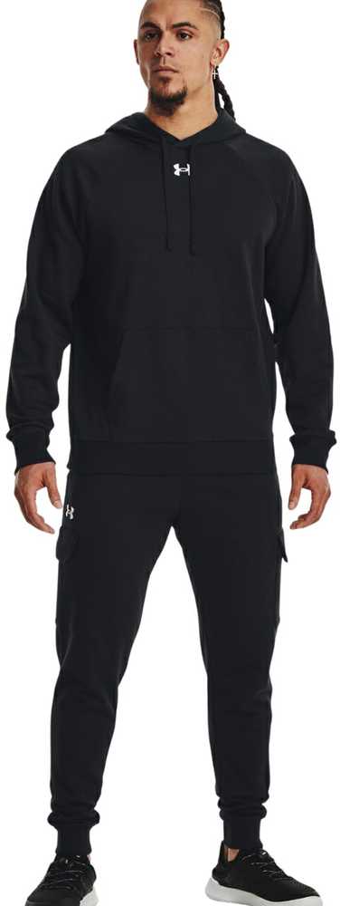 Vyriškas džemperis su gobtuvu Under Armour Rival Fleece, juodas
