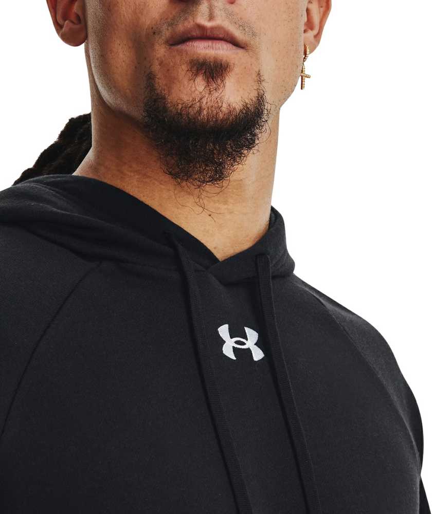 Vyriškas džemperis su gobtuvu Under Armour Rival Fleece, juodas
