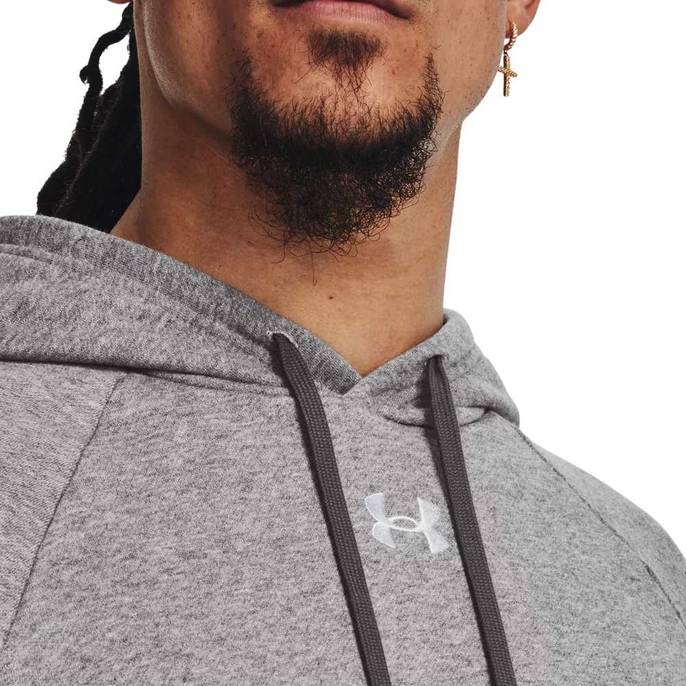 Vyriškas džemperis su gobtuvu Under Armour Rival Fleece, pilkas