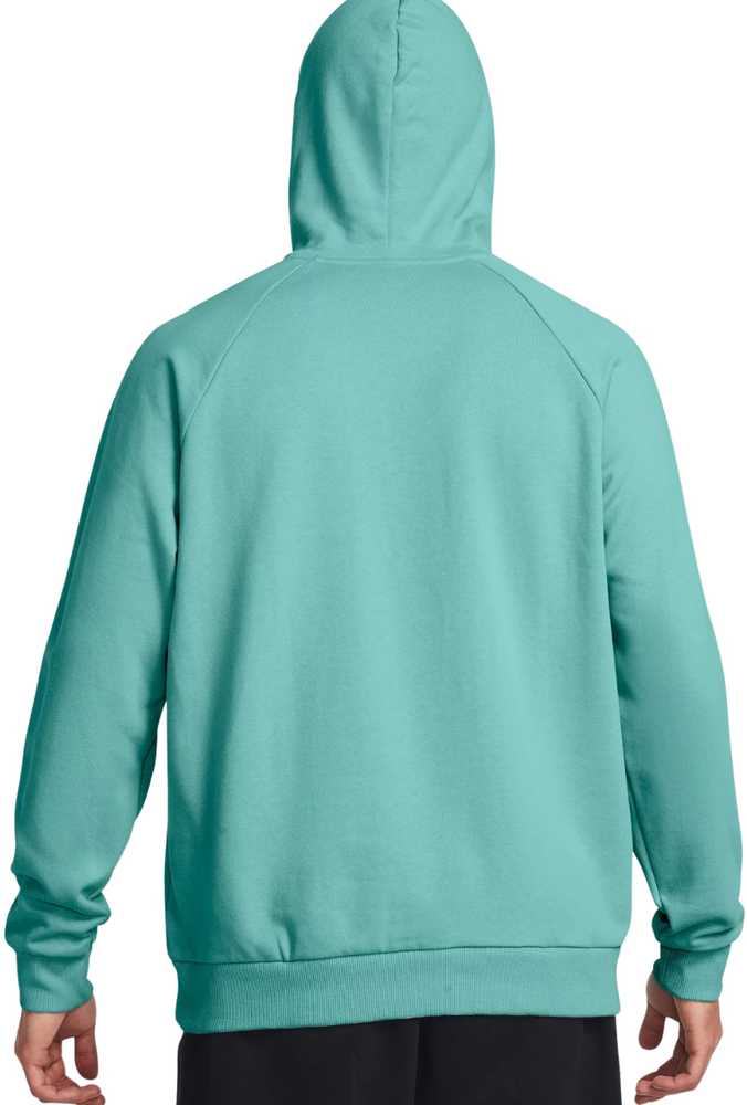 Vyriškas džemperis su gobtuvu Under Armour Rival Fleece Logo, mėtų spalvos