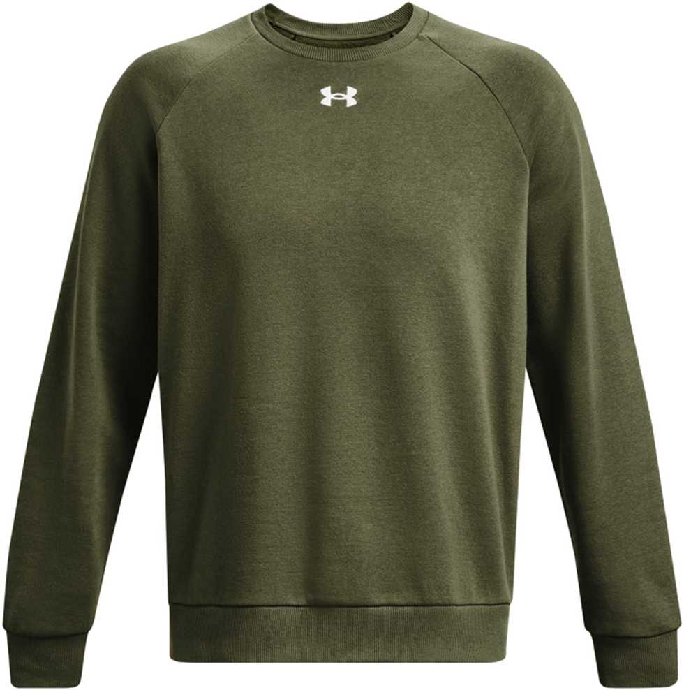 Vyriškas džemperis Under Armour Rival Fleece Crew, chaki spalvos
