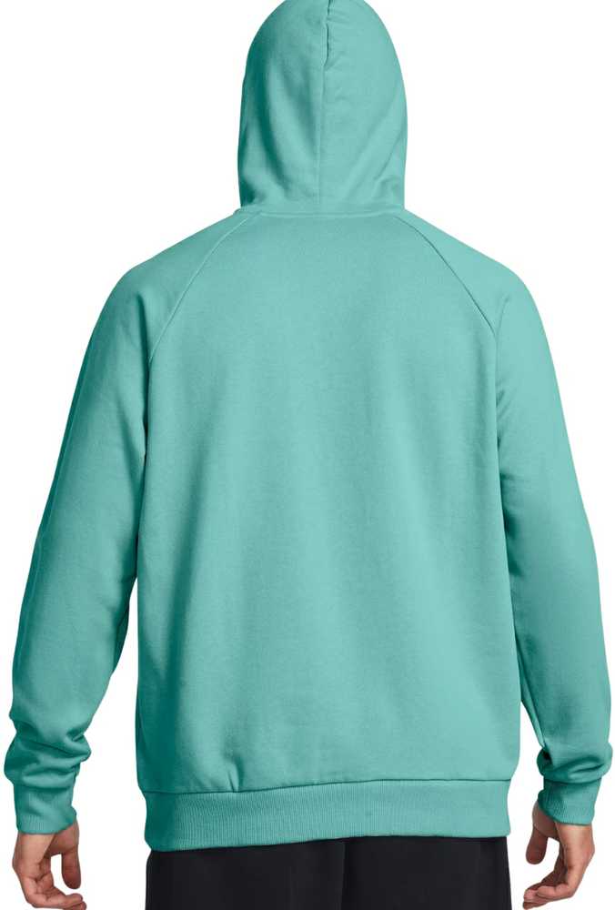Vyriškas džemperis su gobtuvu Under Armour Rival Fleece Logo, mėtų spalvos