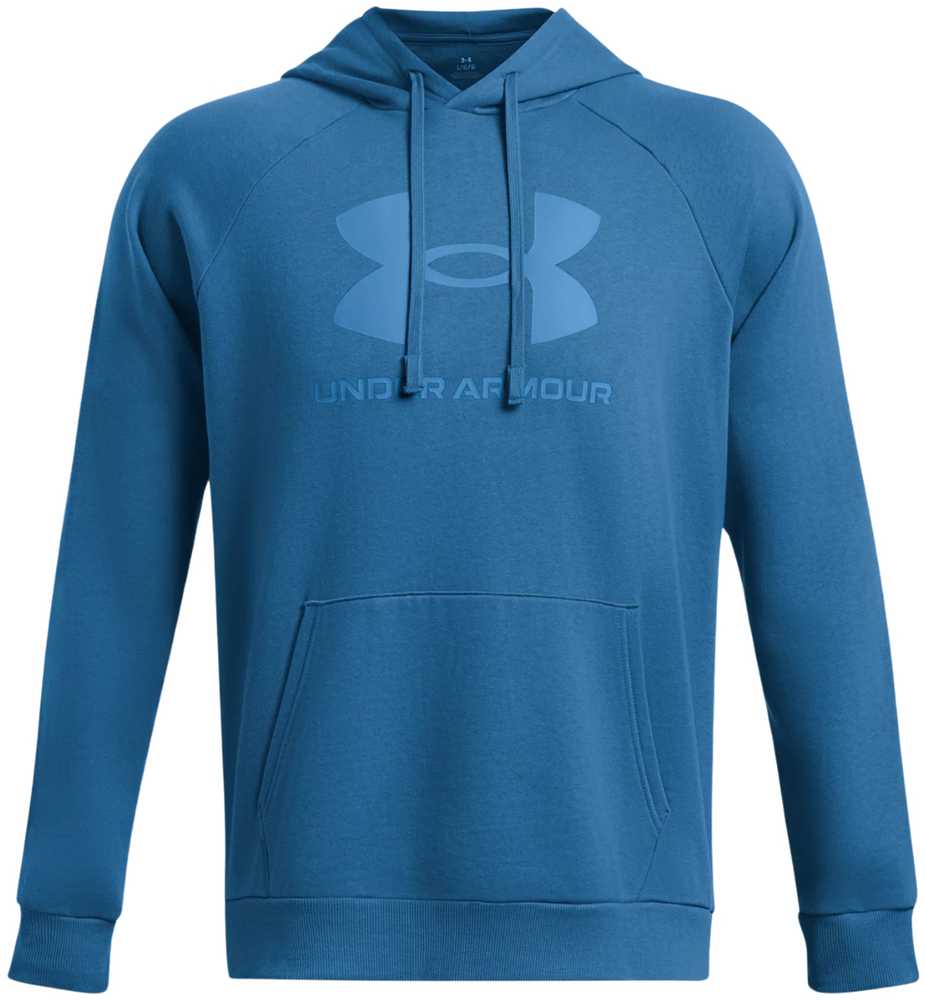 UAR Under Armour Rival Fleece Logo HD mėlynas 1379758 406 L