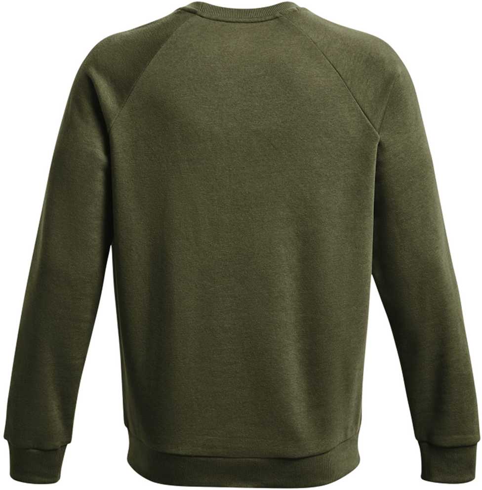 Vyriški „Under Armour Rival“ flisiniai marškinėliai, chaki spalvos, 1379755 390