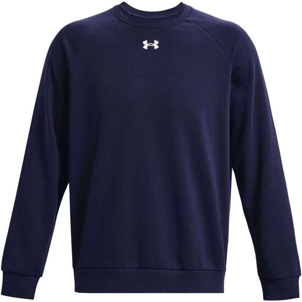 Vyriškas džemperis Under Armour Rival Fleece Crew, tamsiai mėlynas