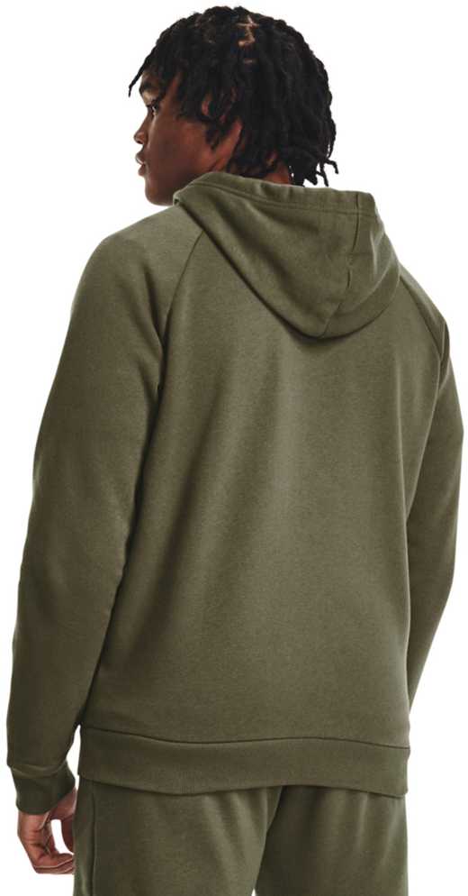 Vyriškas džemperis su gobtuvu Under Armour Rival Fleece, chaki
