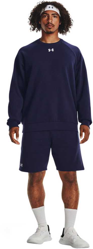 Vyriški „Under Armour Rival Fleece Crew“ megztiniai, tamsiai mėlyni, Mėlyna 1379755 410