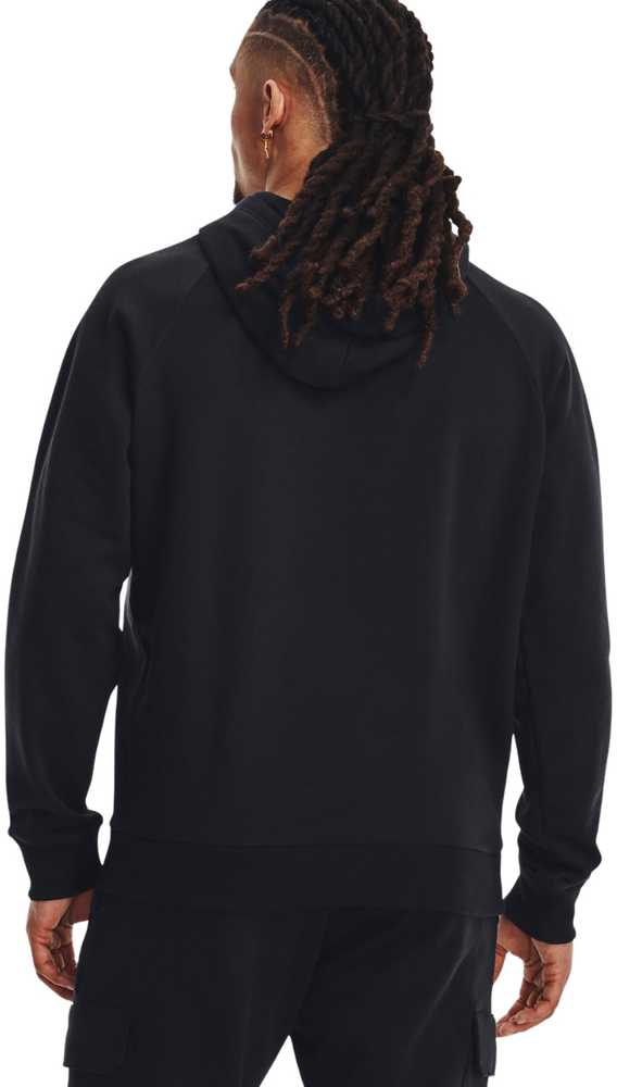 Vyriškas džemperis su gobtuvu Under Armour Rival Fleece, juodas