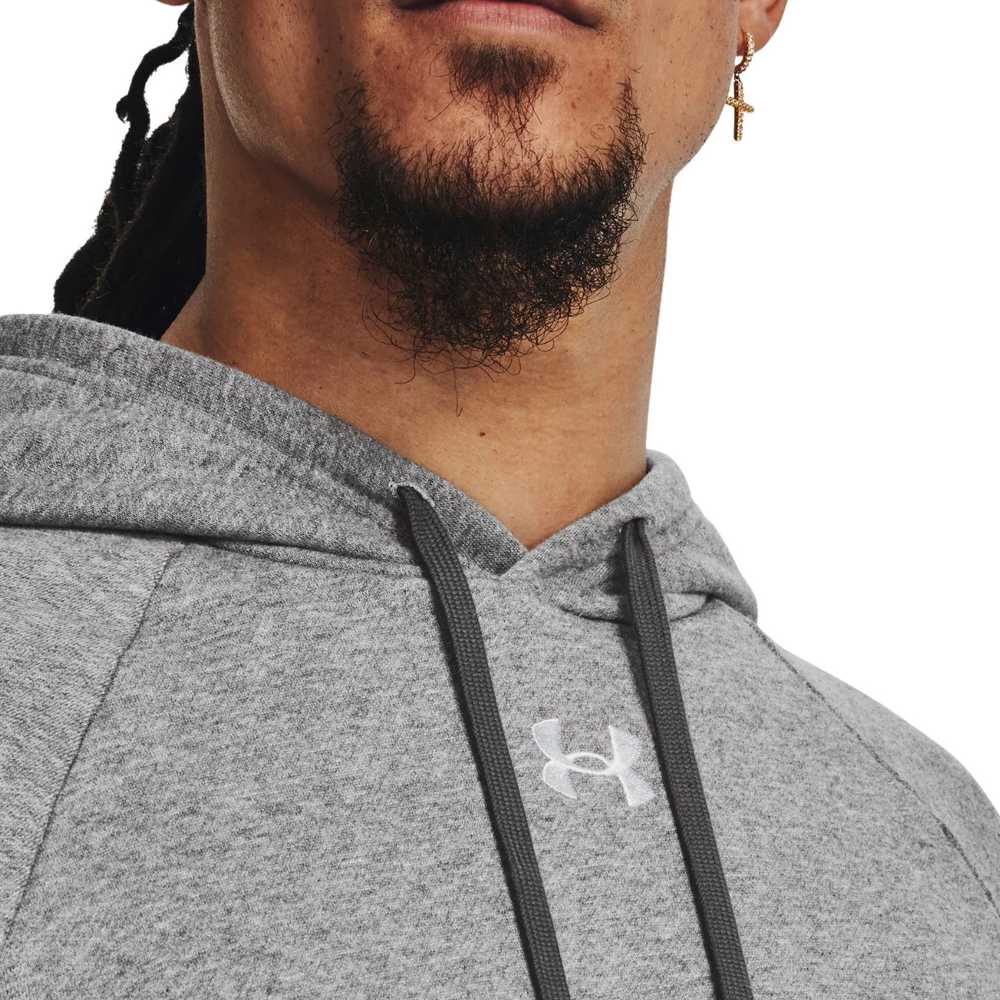 Vyriškas džemperis su gobtuvu Under Armour Rival Fleece, pilkas