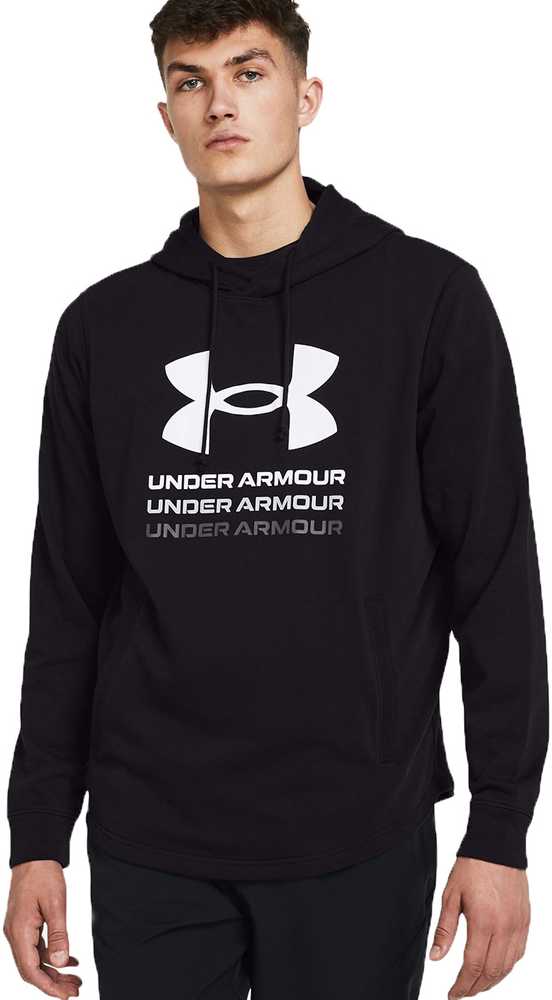 Vyriškas džemperis su gobtuvu Under Armour, juodas